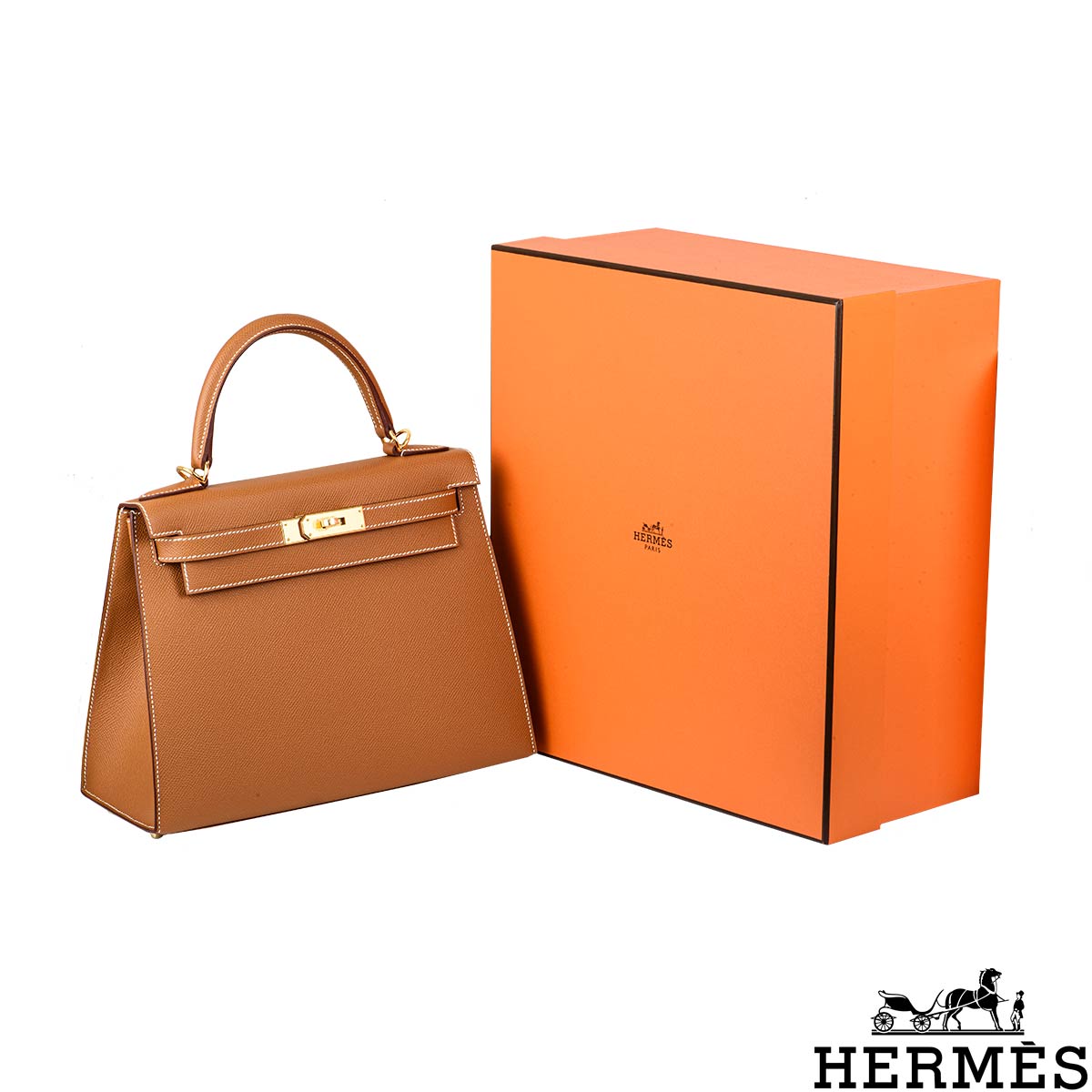 Hermès Kelly II Sellier 25cm Gold Veau Epsom Kelly Bag at 1stDibs  sac  kelly ii sellier 25 veau epsom, kelly ii sellier 25 bag, hermès kelly 25  epsom